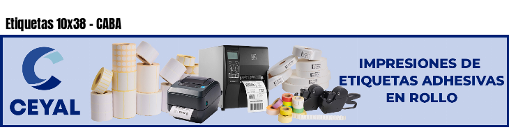 Etiquetas 10x38 - CABA