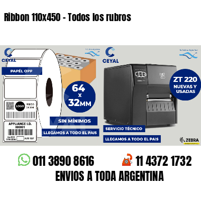 Ribbon 110x450 - Todos los rubros