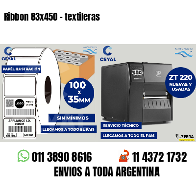 Ribbon 83x450 - textileras