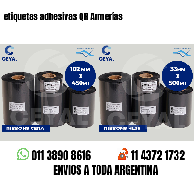 etiquetas adhesivas QR Armerías