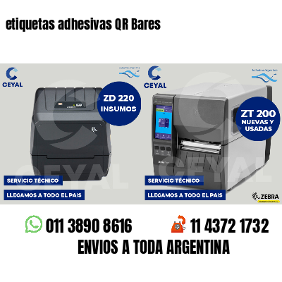 etiquetas adhesivas QR Bares