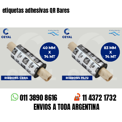 etiquetas adhesivas QR Bares