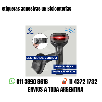 etiquetas adhesivas QR Bicicleterías