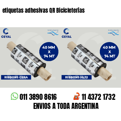 etiquetas adhesivas QR Bicicleterías