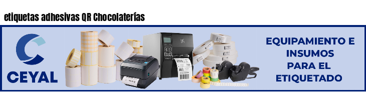 etiquetas adhesivas QR Chocolaterías