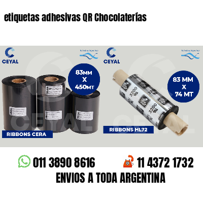 etiquetas adhesivas QR Chocolaterías