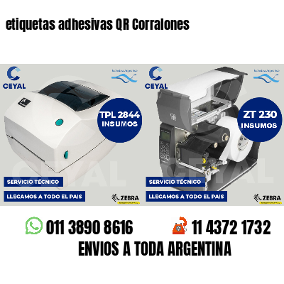 etiquetas adhesivas QR Corralones