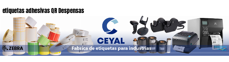 etiquetas adhesivas QR Despensas