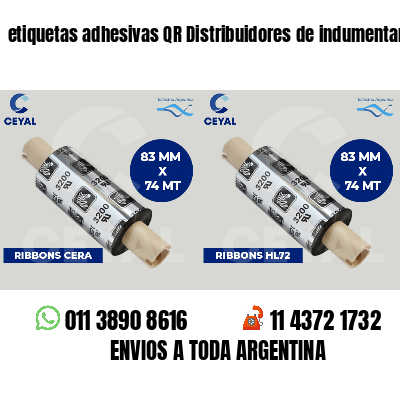 etiquetas adhesivas QR Distribuidores de indumentaria