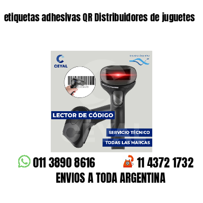 etiquetas adhesivas QR Distribuidores de juguetes
