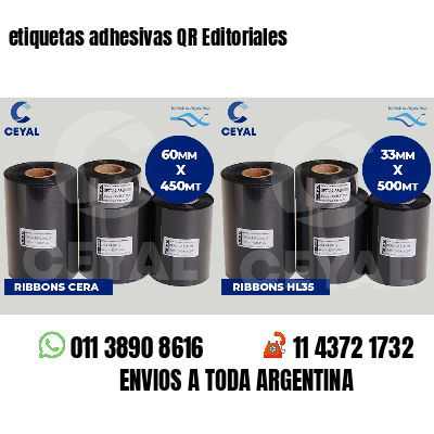 etiquetas adhesivas QR Editoriales