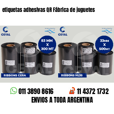 etiquetas adhesivas QR Fábrica de juguetes
