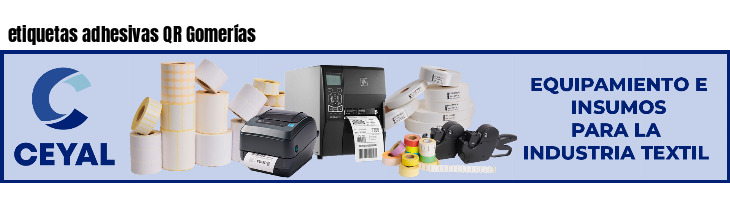 etiquetas adhesivas QR Gomerías
