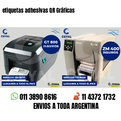 etiquetas adhesivas QR Gráficas