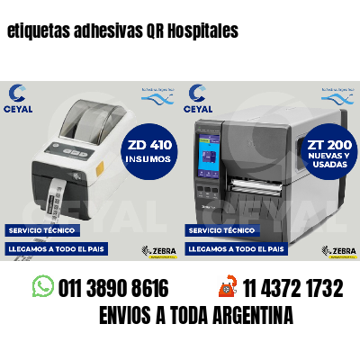etiquetas adhesivas QR Hospitales