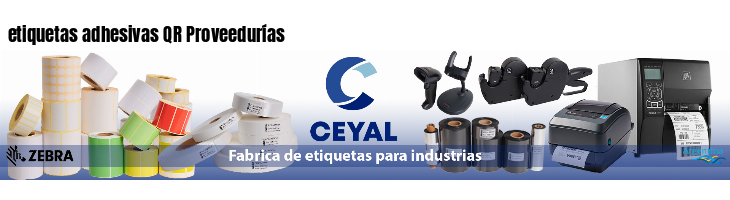 etiquetas adhesivas QR Proveedurías