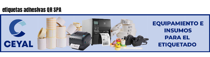 etiquetas adhesivas QR SPA