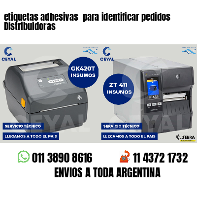 etiquetas adhesivas  para identificar pedidos Distribuidoras