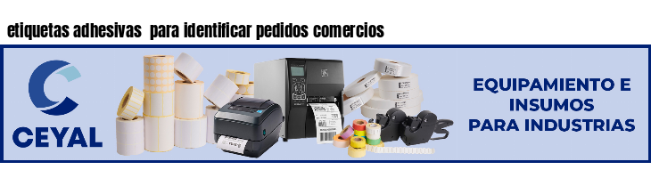 etiquetas adhesivas  para identificar pedidos comercios