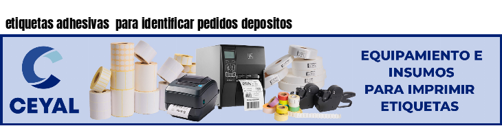 etiquetas adhesivas  para identificar pedidos depositos