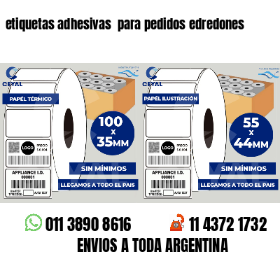etiquetas adhesivas  para pedidos edredones