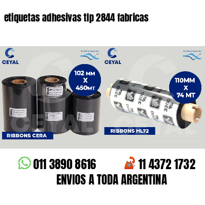 etiquetas adhesivas tlp 2844 fabricas