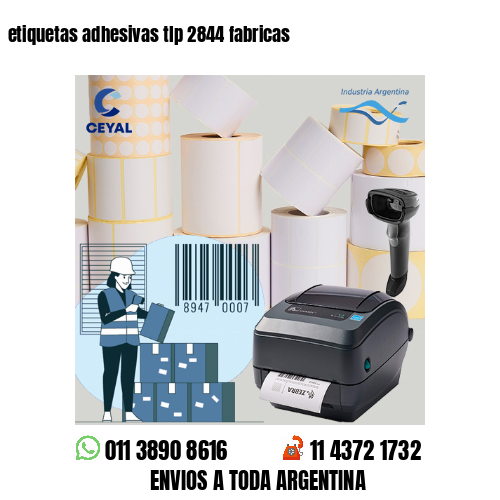 etiquetas adhesivas tlp 2844 fabricas