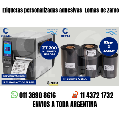 Etiquetas personalizadas adhesivas  Lomas de Zamora