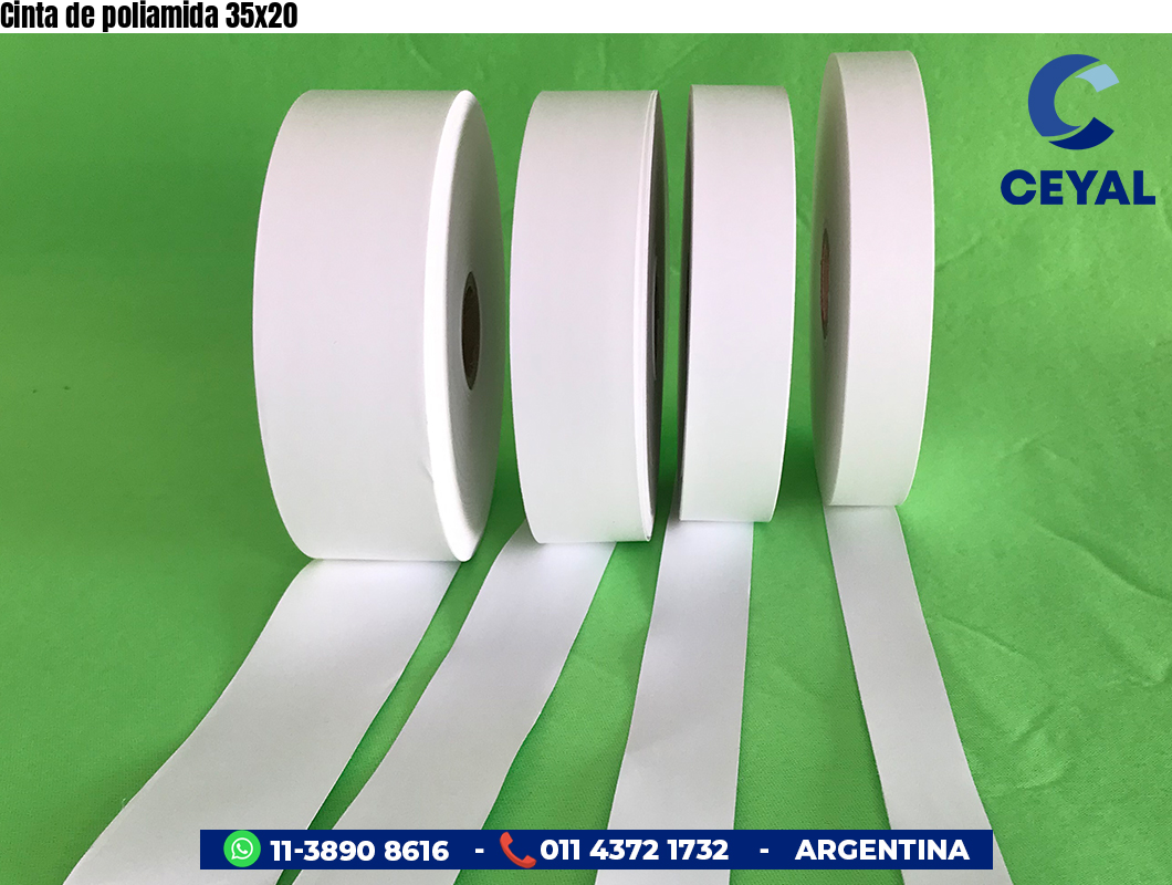 Cinta de poliamida 35×20