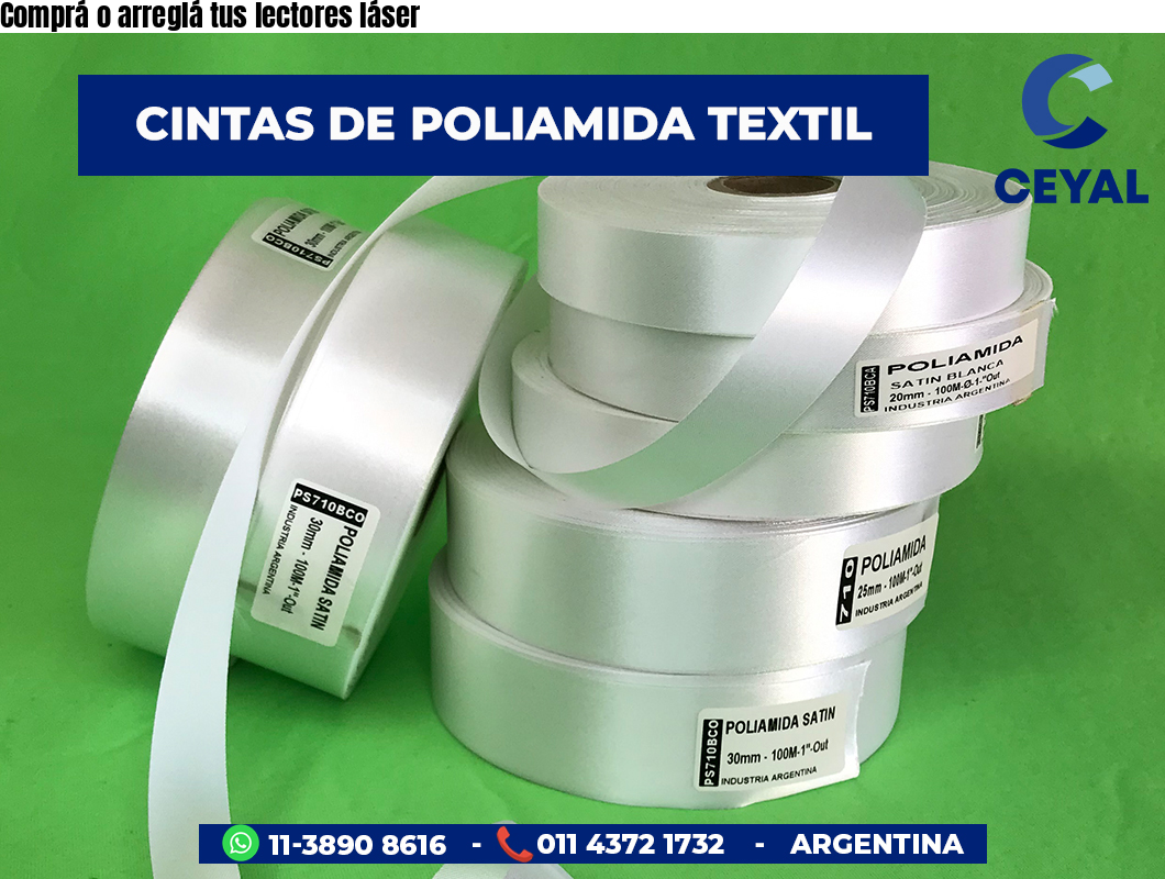 Comprá o arreglá tus lectores láser