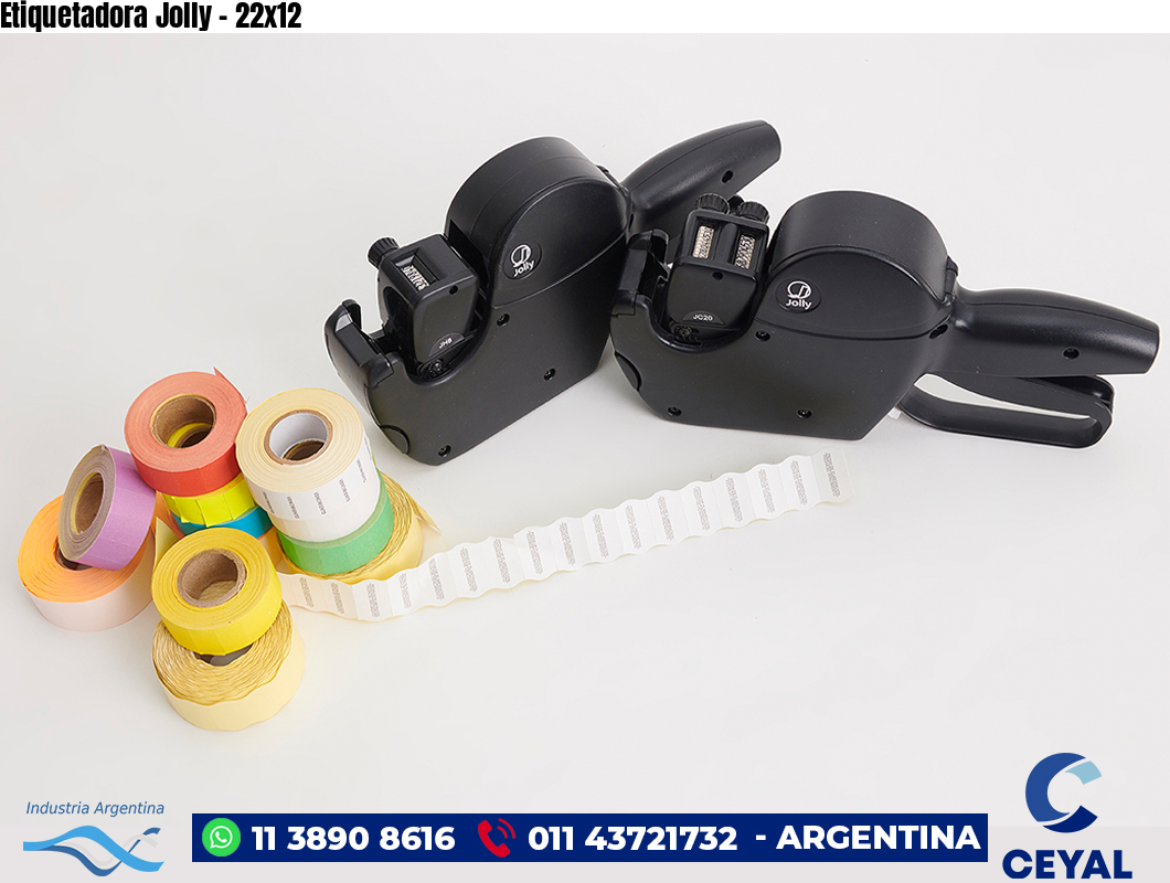 Etiquetadora Jolly – 22×12