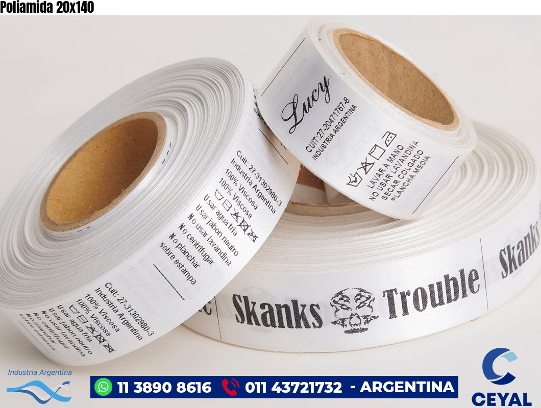 Poliamida 20×140