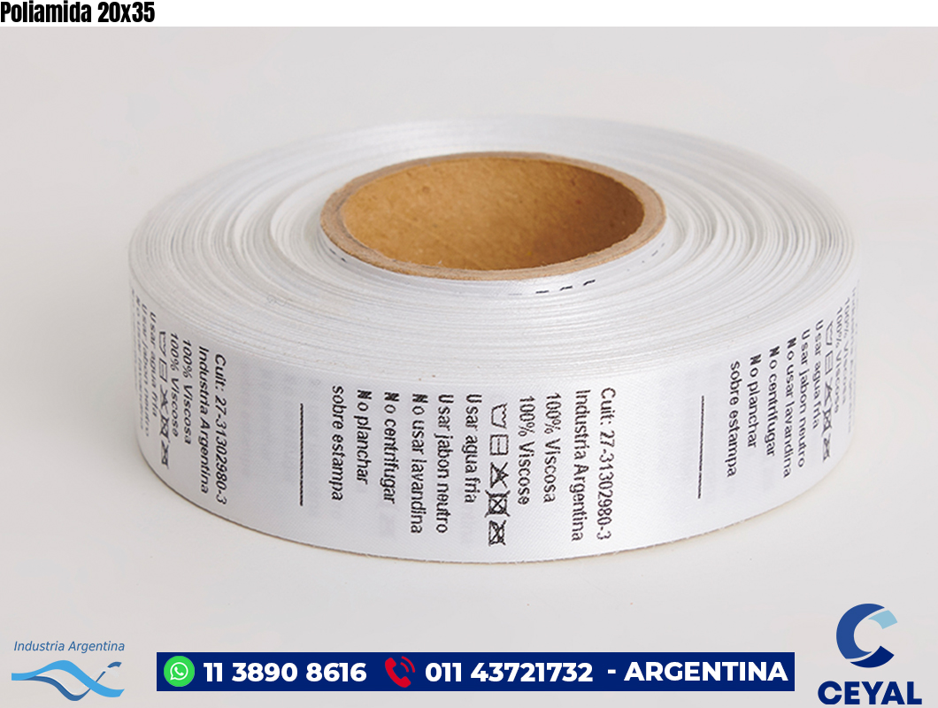 Poliamida 20×35