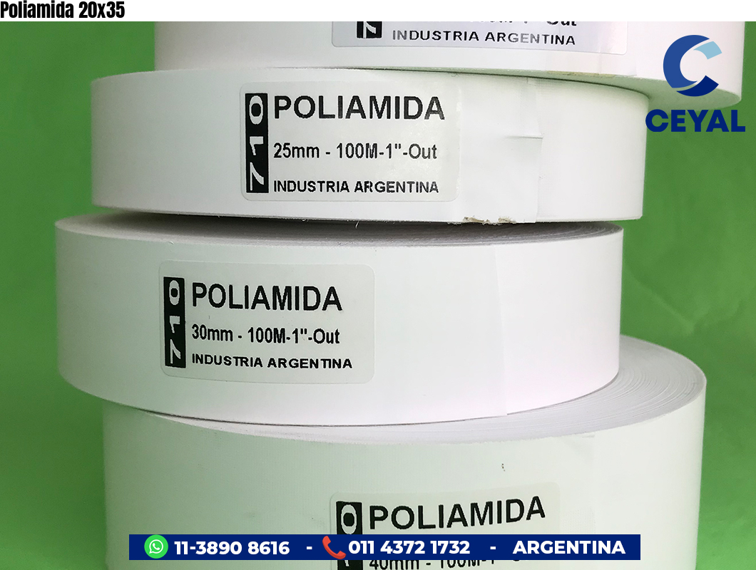 Poliamida 20x35