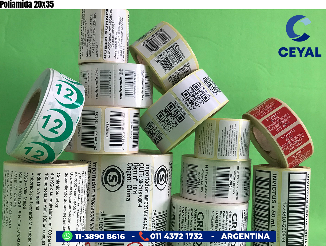 Poliamida 20x35