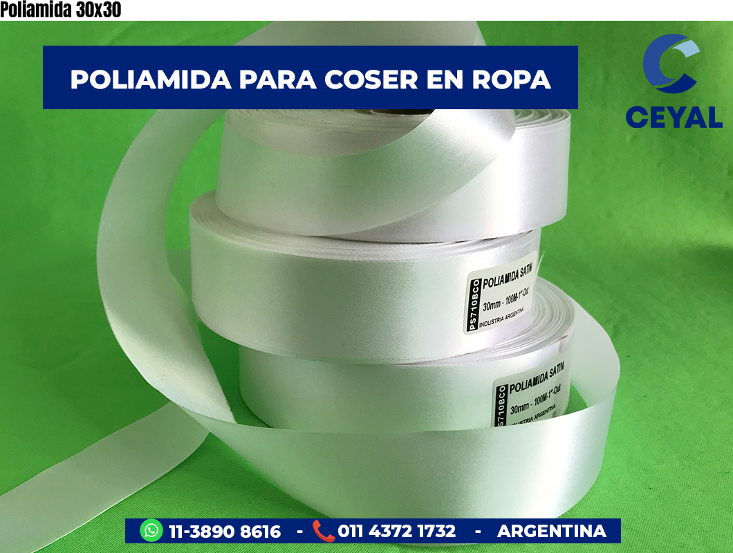 Poliamida 30×30