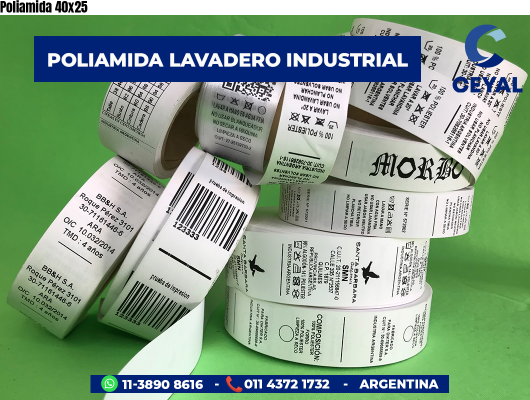 Poliamida 40×25