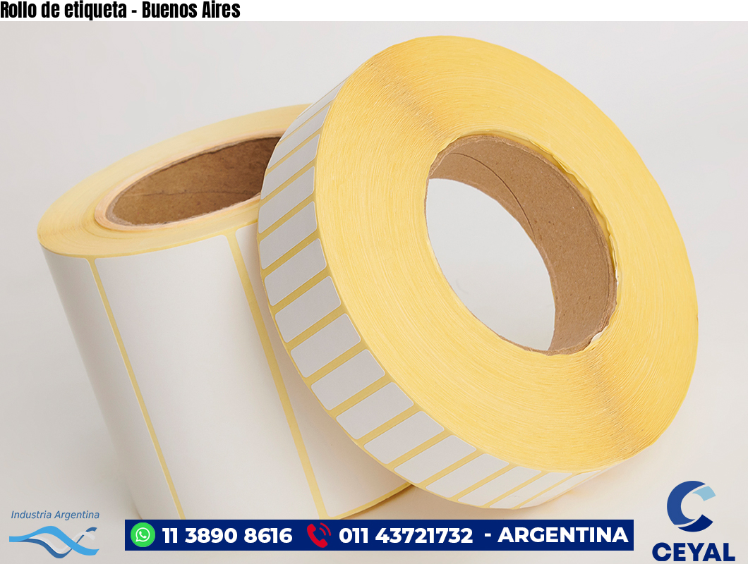 Rollo de etiqueta - Buenos Aires