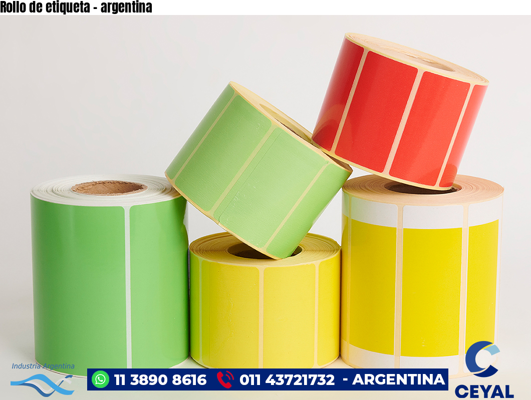 Rollo de etiqueta – argentina