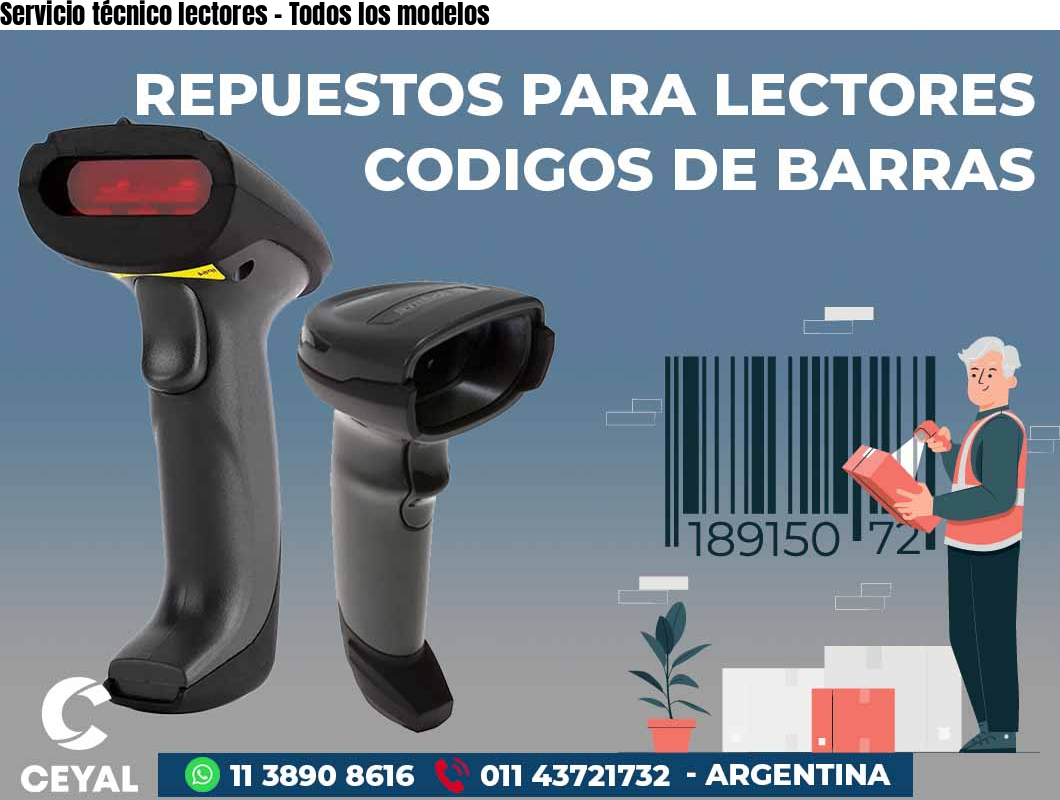 Servicio técnico lectores – Todos los modelos