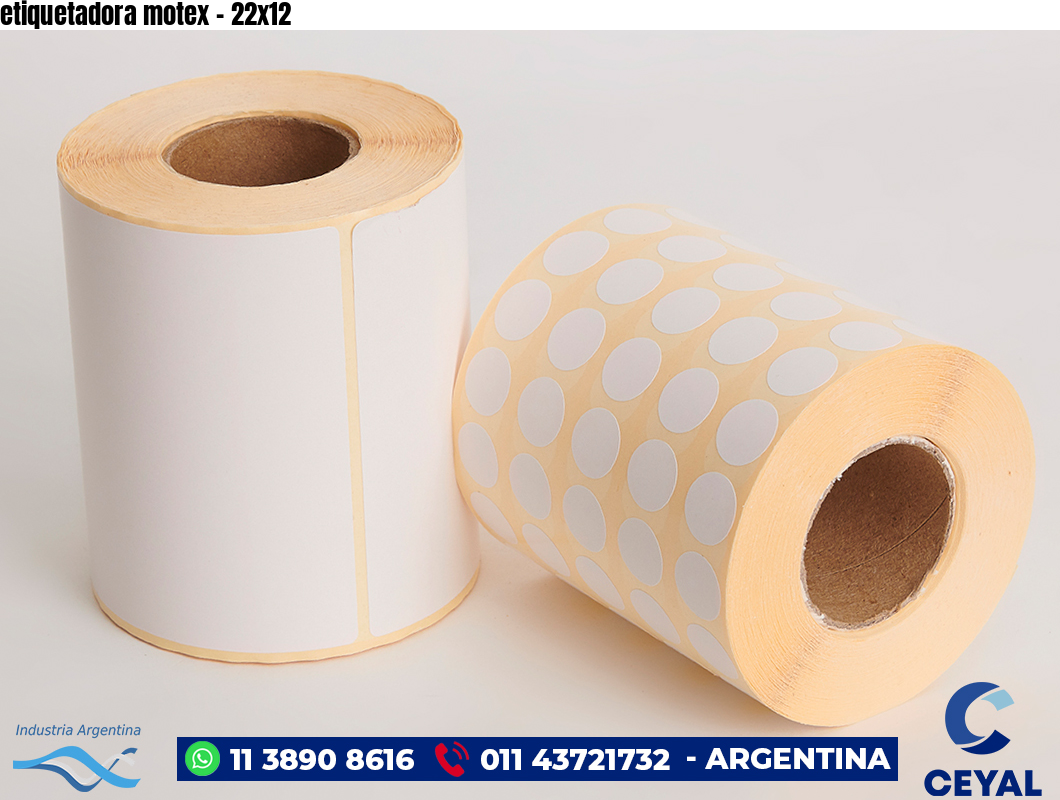 etiquetadora motex - 22x12