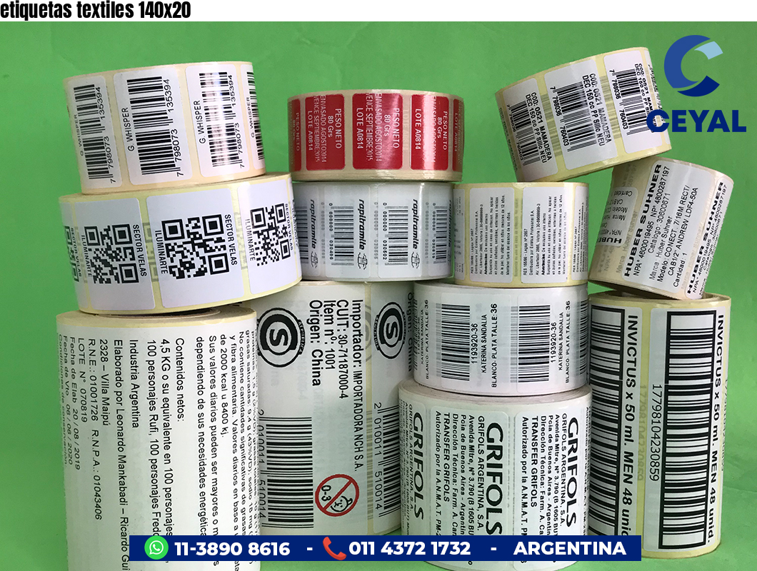 etiquetas textiles 140x20