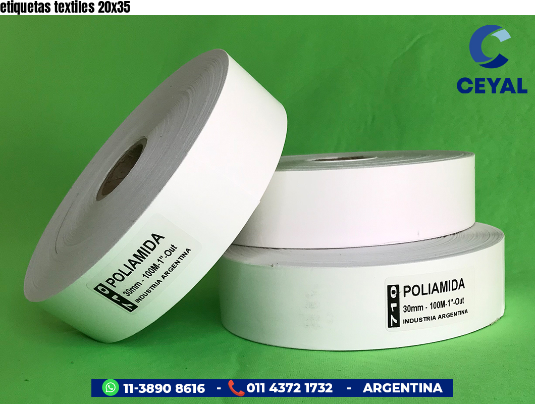 etiquetas textiles 20x35