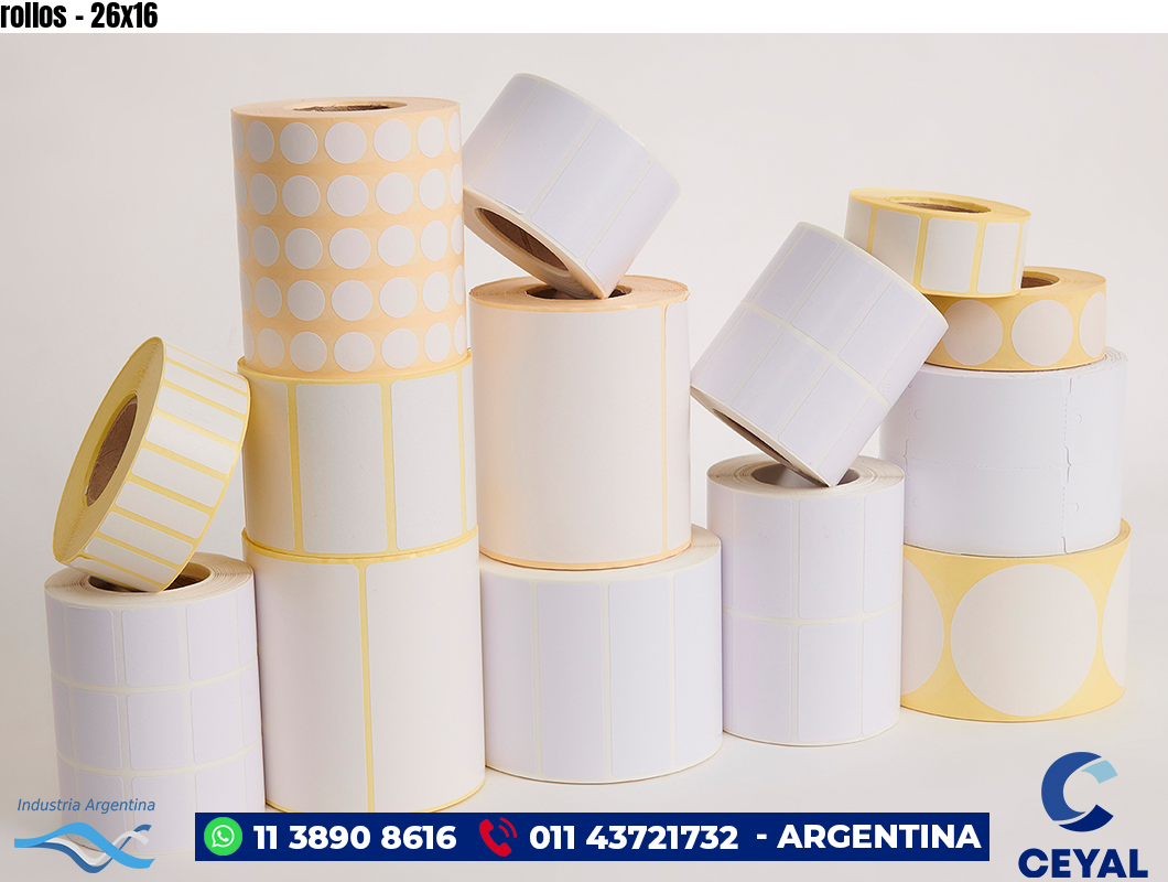 rollos - 26x16
