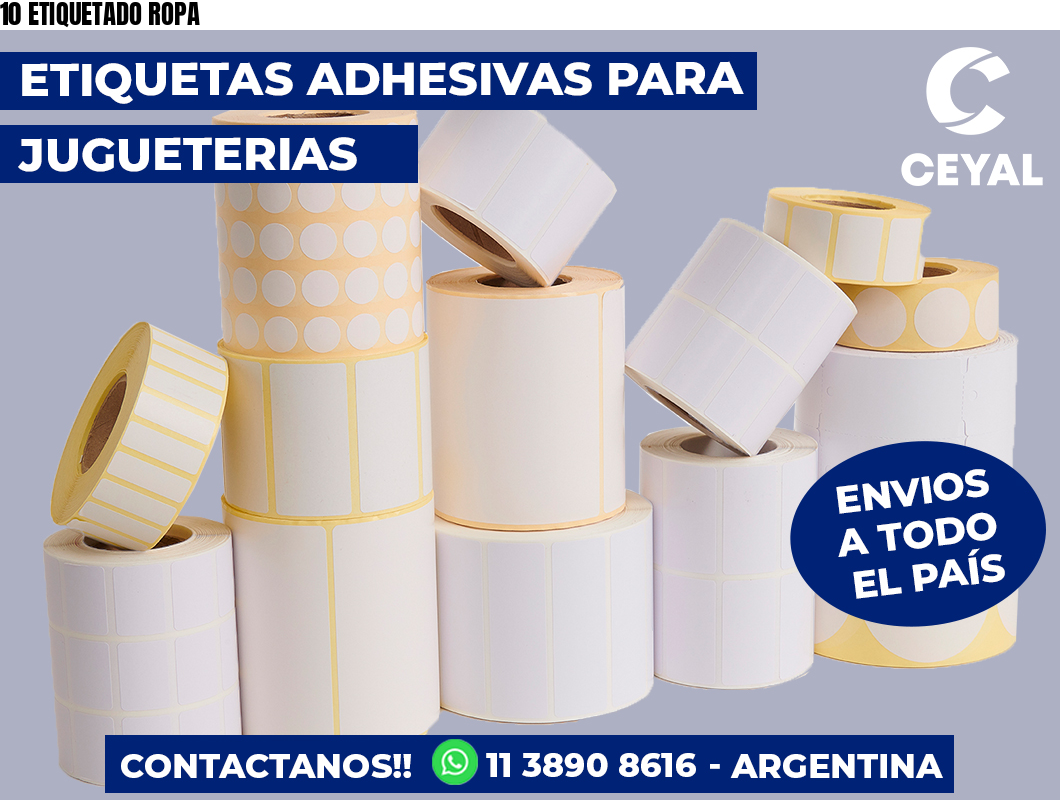 10 ETIQUETADO ROPA
