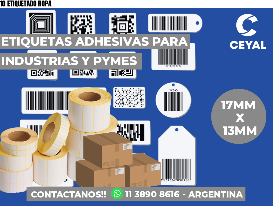 10 ETIQUETADO ROPA