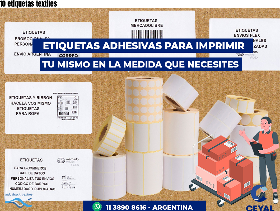 10 etiquetas textiles