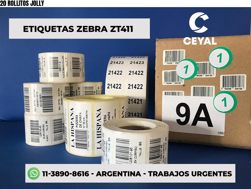 20 ROLLITOS JOLLY