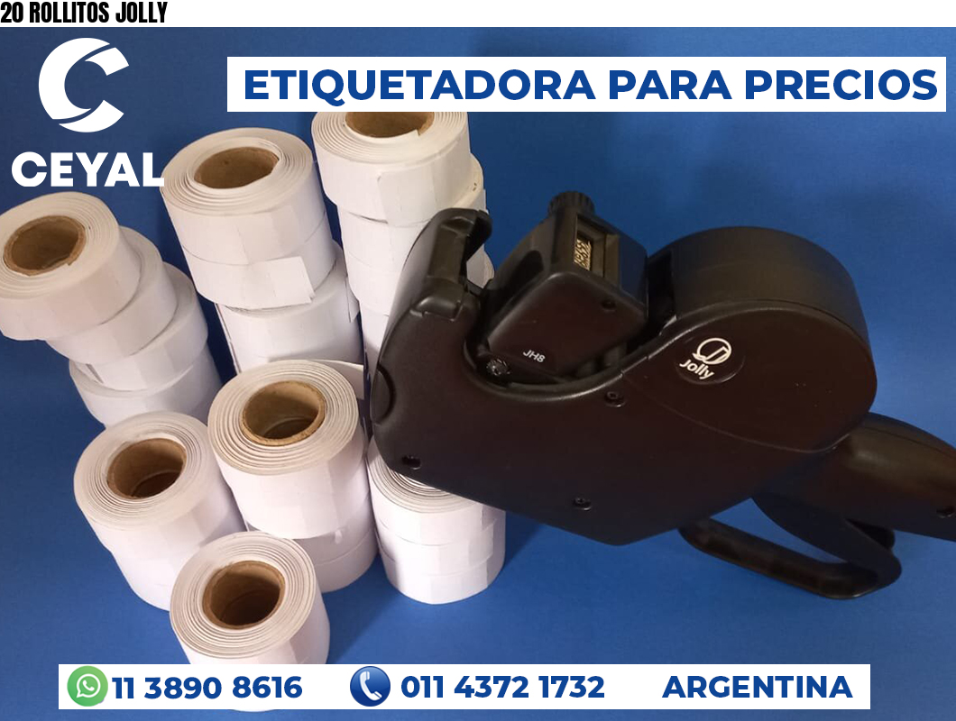 20 ROLLITOS JOLLY