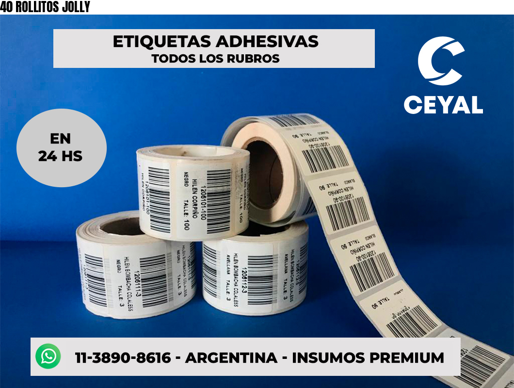 40 ROLLITOS JOLLY